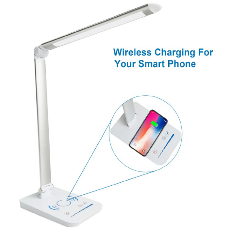 585SW Wireless Charging DESK LAMP Rottable LED LAMP for READING